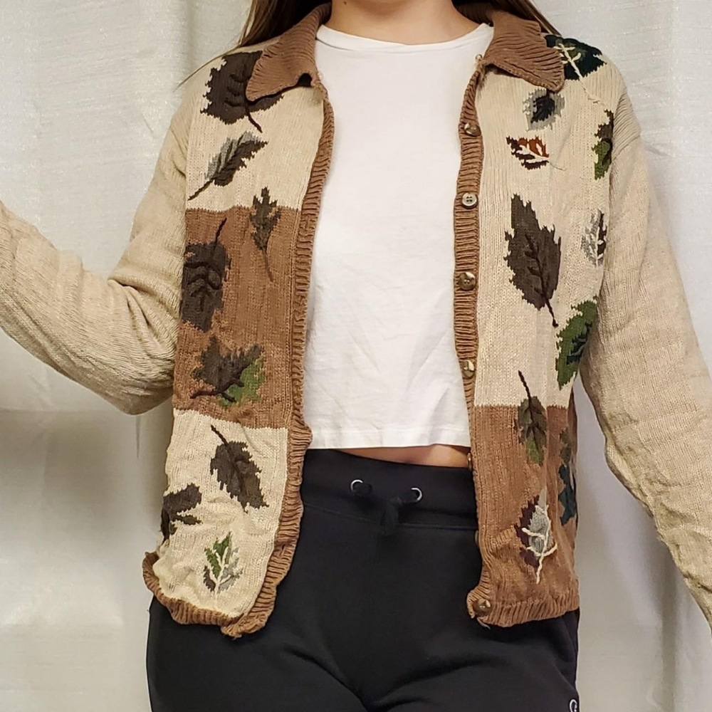 Leaf Cardigan